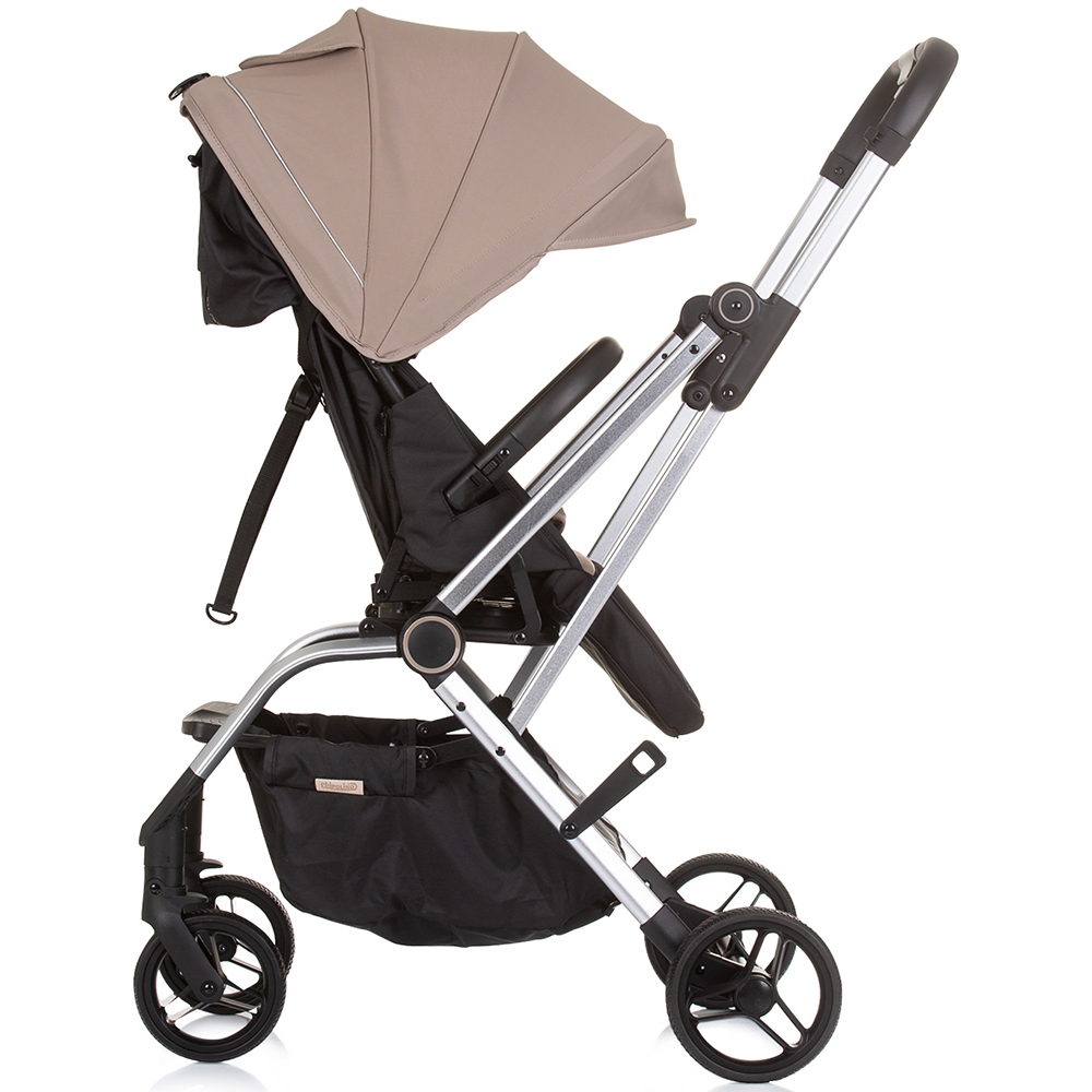 Carucior Chipolino Twister, Sezut Rotativ, Macadamia - imagine 7