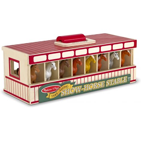 Grajd Portabil 8 Cai Melissa & Doug