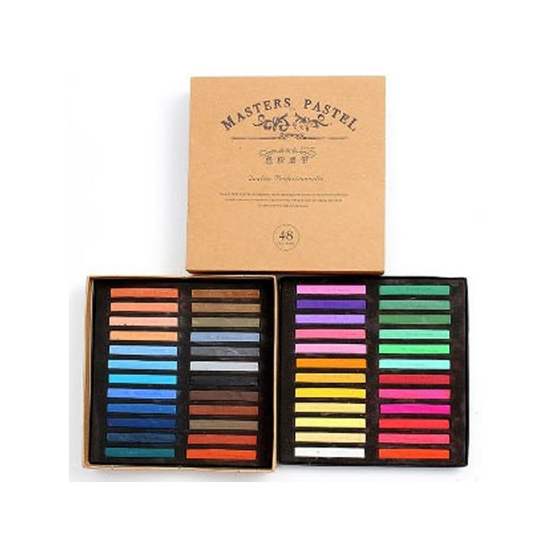 Set Creta Colorată Maries, 48 Culori Pastelate
