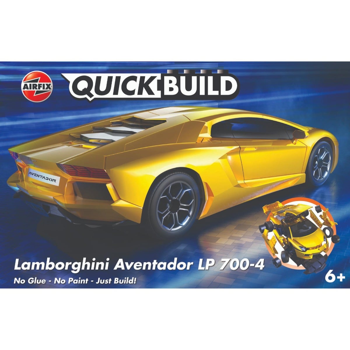Airfix Quickbuild Lamborghini Aventador Galben