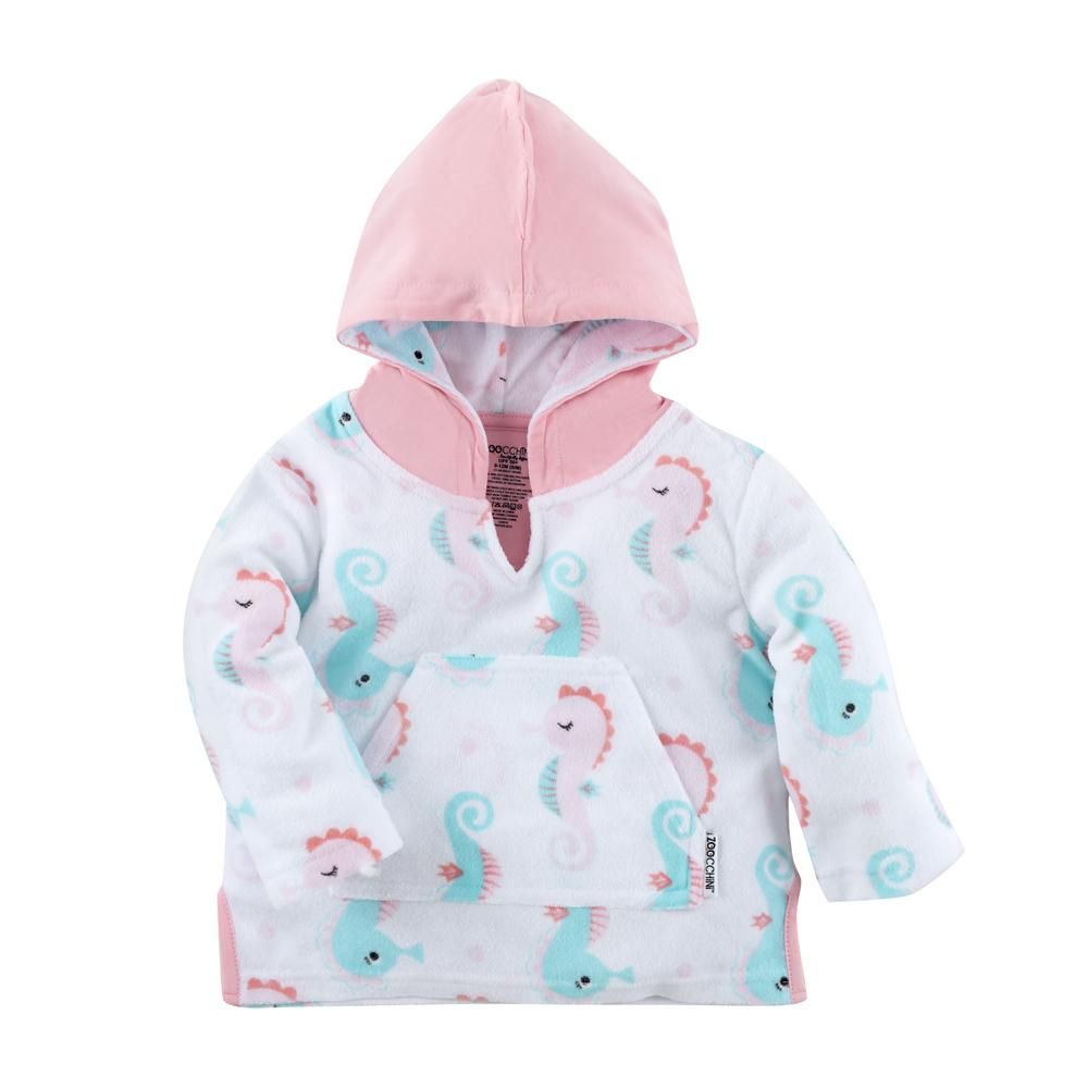 Poncho Baie Zoocchini UPF50 0-12 Luni - imagine 2