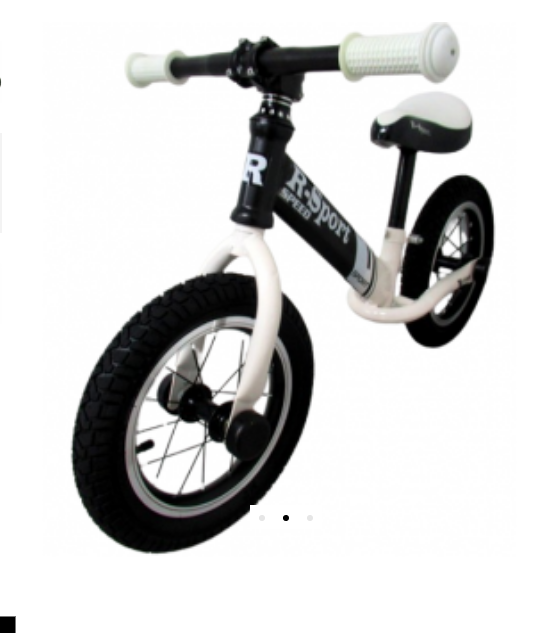 R-Sport R8 Bicicletă Fără Pedale Albă - imagine 3