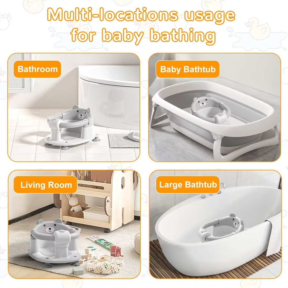 Little Mom Scaunel Baie Copii Ergonomic - imagine 6