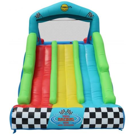 Race Gonflabil Happy Hop cu 3 Tobogane - imagine 5