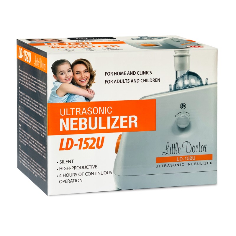 Aparat aerosoli Little Doctor LD-152U, Ultrasunete, Alb - imagine 3
