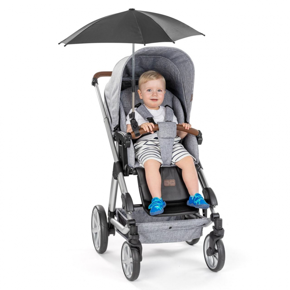 Umbrelă Soare Carucior Reer UV 50+ Negru - imagine 3
