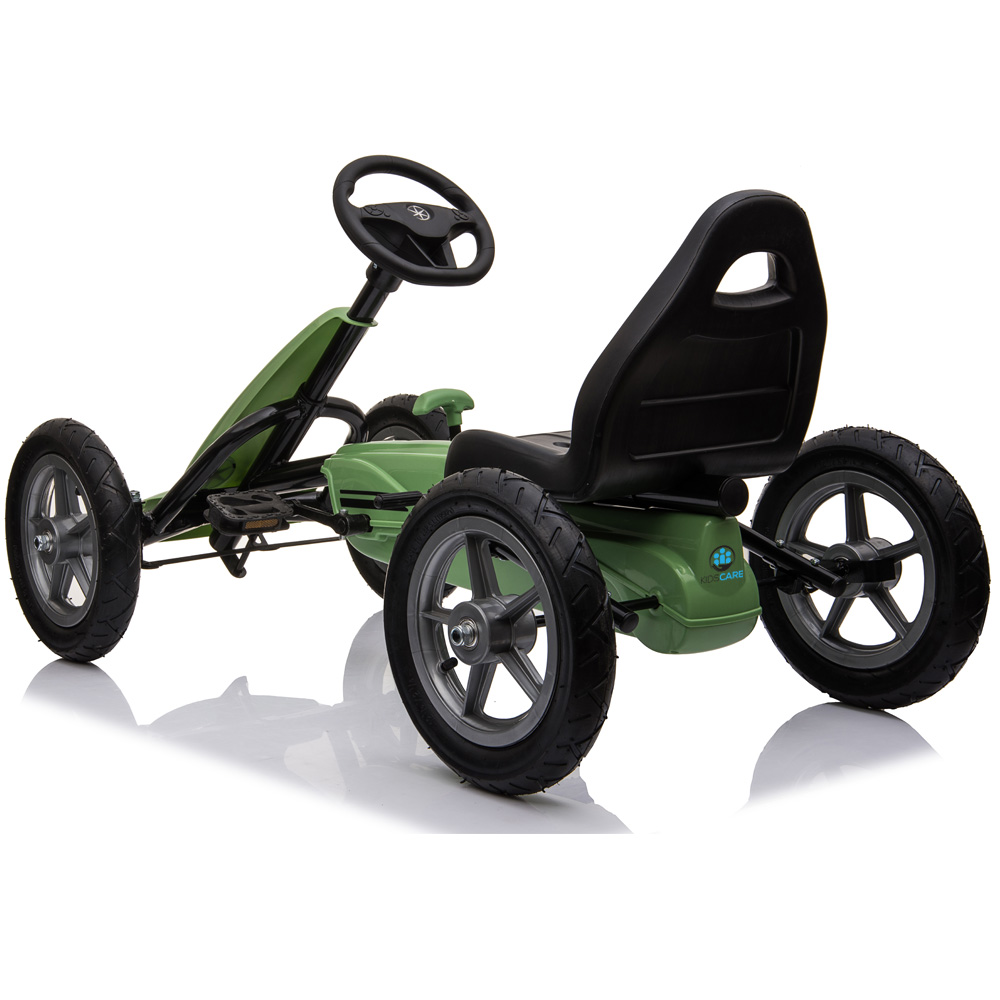 Karera Kidscare - Kart Pedale Verde Copii 4-9 Ani - imagine 3