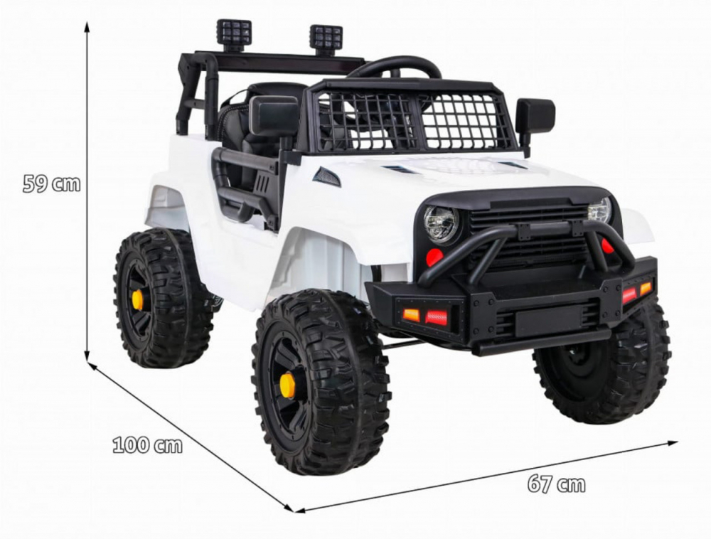 Novokids Dark Knight Jeep 12V Masinuta Electrica