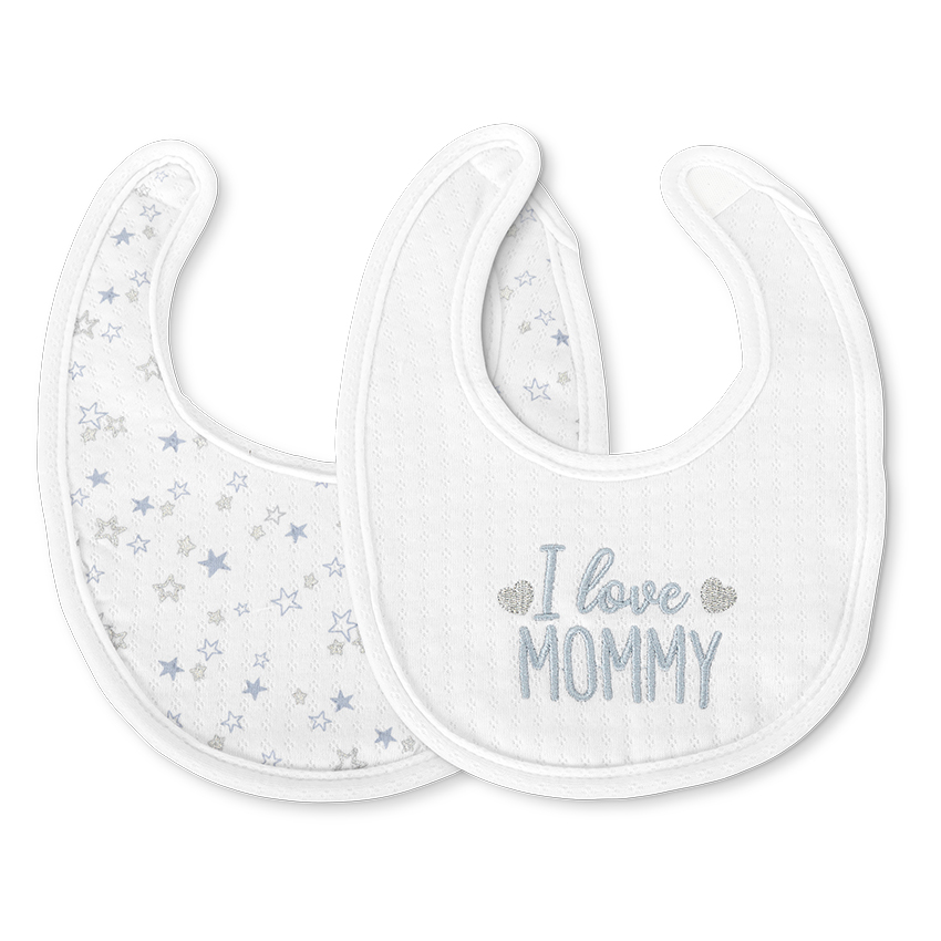 Lorelli Set 2 Bavete Bumbac - Protecție Haine - imagine 4