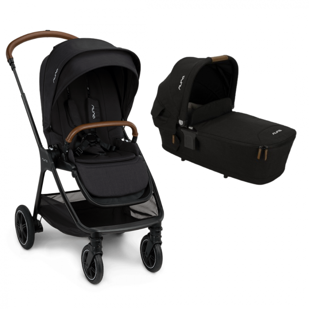 Set Cărucior Compact Nuna TRIV next și Landou LYTL Caviar - imagine 8