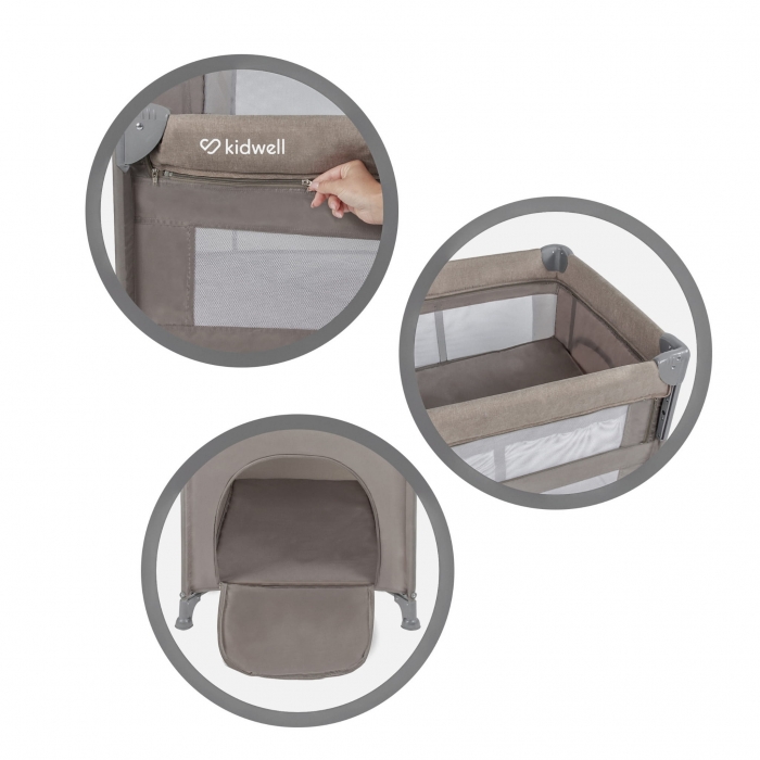 Patut pliabil Kidwell Blissy Lift - Funcționalitate Premium - imagine 12