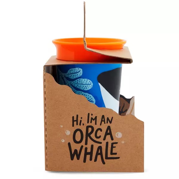 Cana Miracle 360 Wildlife Orca 266ml Munchkin - imagine 6