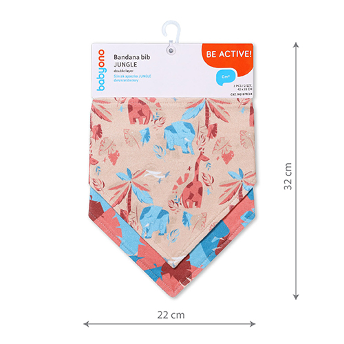 Set 2 Bavete Babyono Bandana Jungla - imagine 2