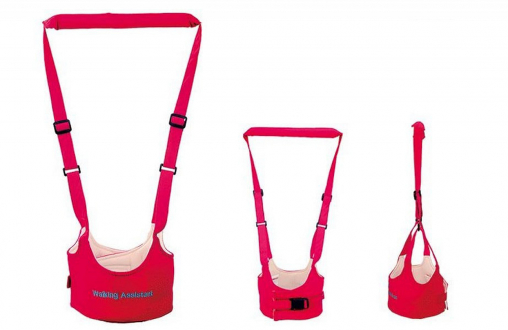 Ham de mers Novokids Rosu cu Maner Confortabil - imagine 3