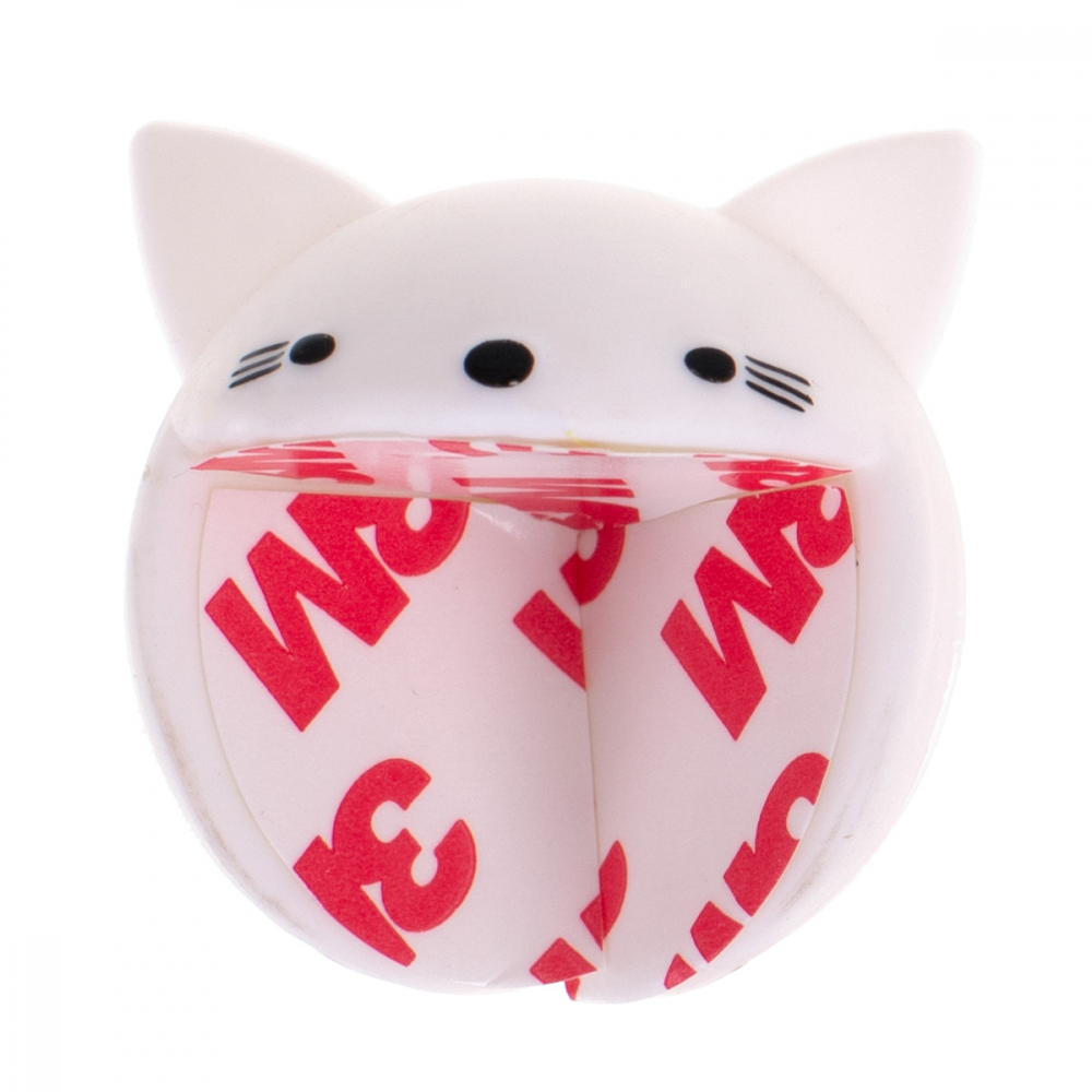Protecție Colțuri Silicon White Cat | Ikonka - imagine 2
