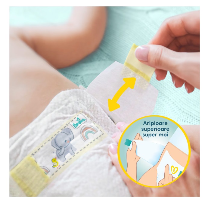 Scutece Pampers Premium Care XXL - Protecție Dublă - imagine 5