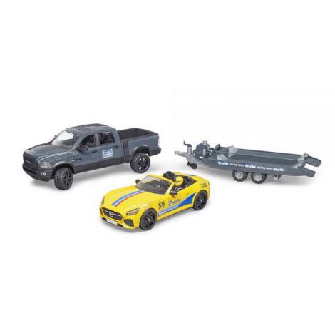 Bruder RAM 2500 și Roadster Racing - imagine 5