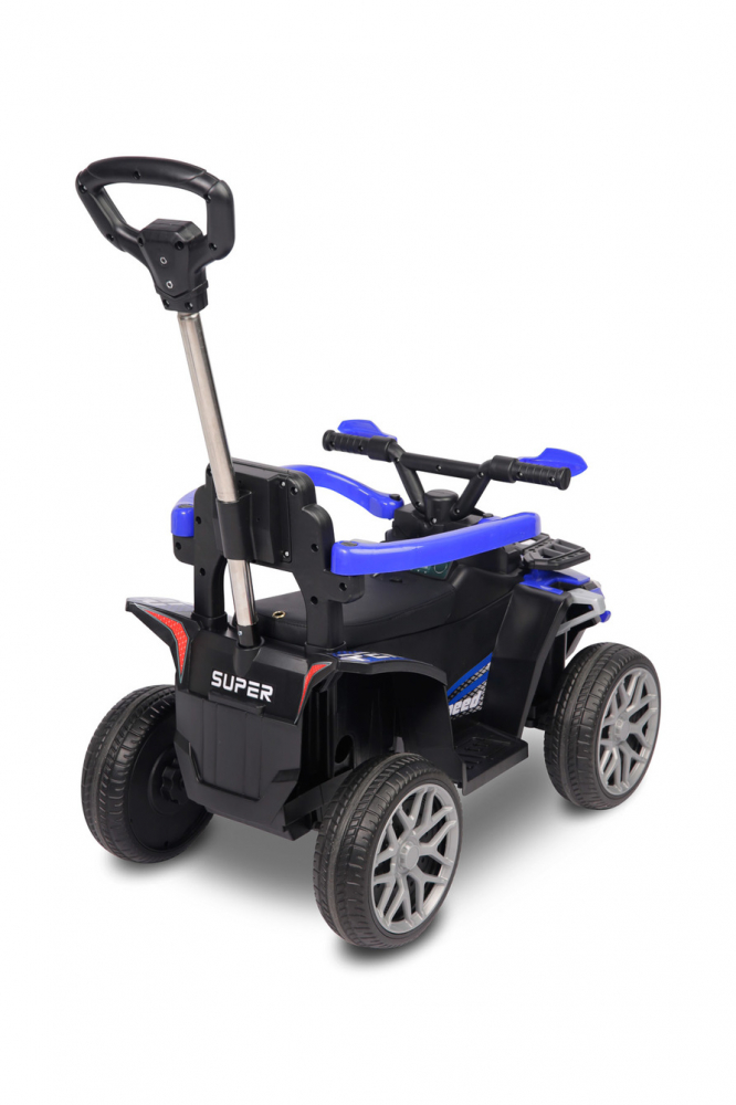 ATV Toyz Movix Blue cu maner parental | Toyz by caretero - imagine 2