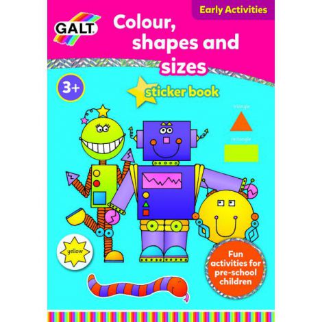 Carte de Colorat Galt - Culori și Forme