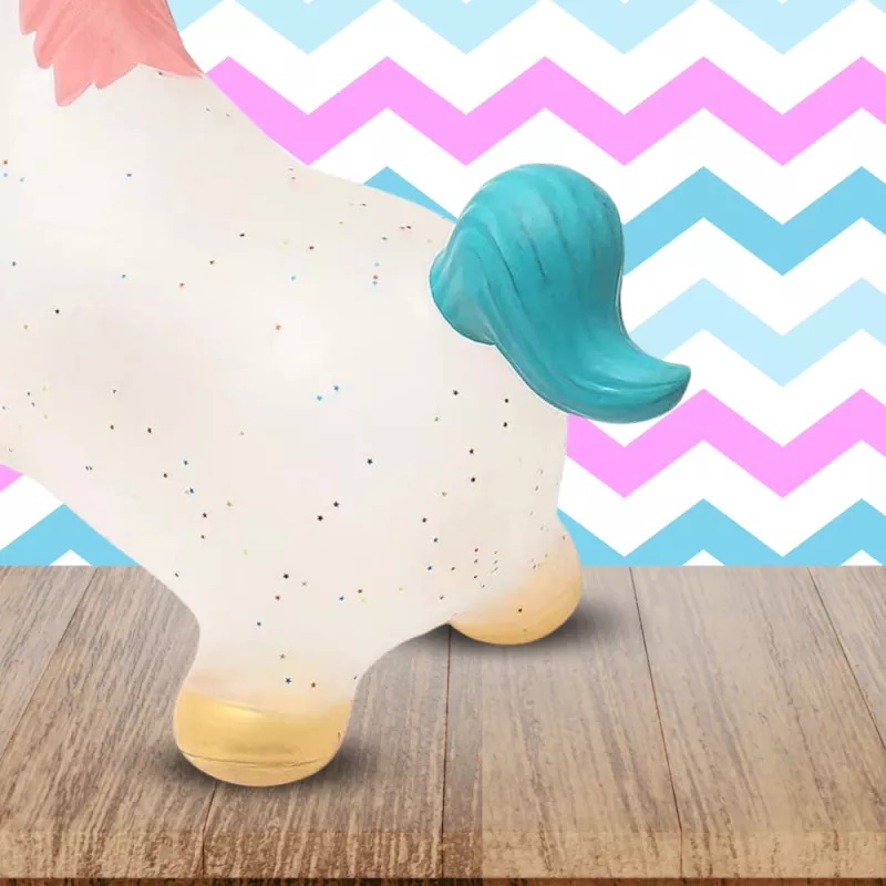 Jumper Unicorn NiceKids cu pompă | Jucărie exterior - imagine 11