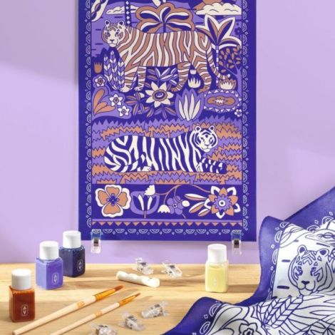 Atelier Pictură Mătase Djeco | Creativ Adulți - imagine 4