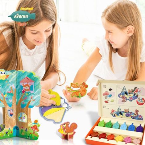 Avenir Kit La Picnic cu Creioane Colorate Spalabile - imagine 7