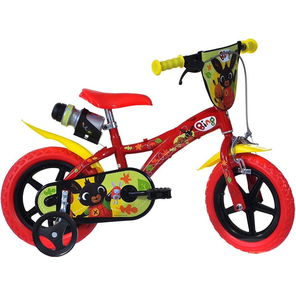 Bicicleta Dino Bikes Bing 12 inch cu Roti Ajutatoare - imagine 13