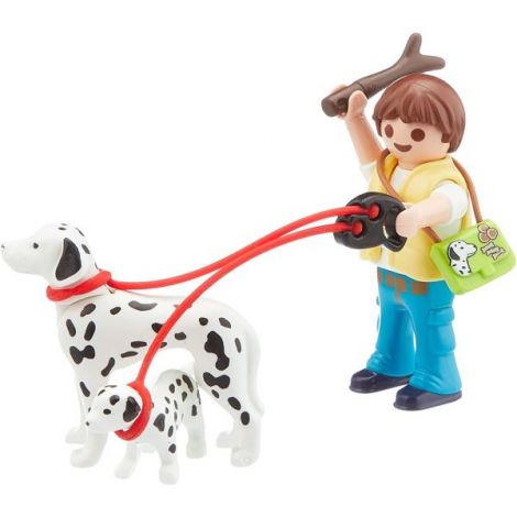 Playmobil Set Copii cu Cățeluși Portabil 91.9RON - imagine 4