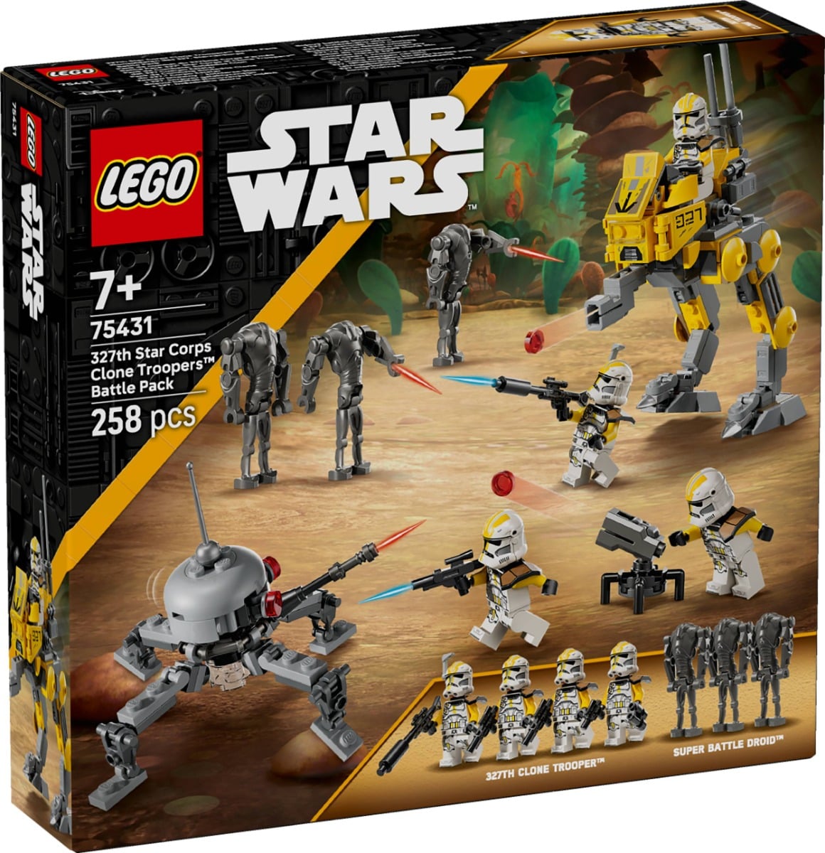 LEGO Star Wars 75431 - Soldați Clonă Unitatea 327