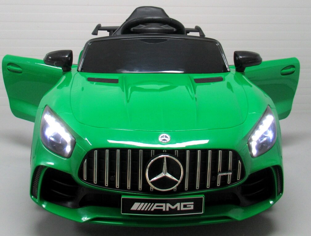 Masinuta Electrica Mercedes GTR-s 12V Verde - imagine 4