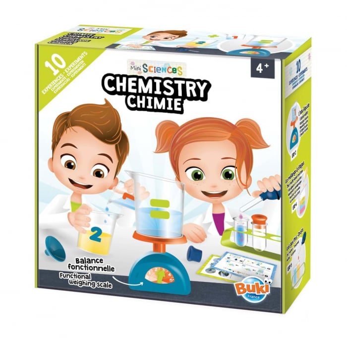 Buki France Mini Stiinta Chimie - 10 Experimente