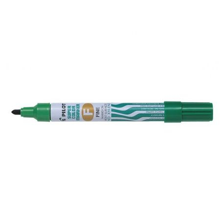 Marker Permanent Pilot 1.0 mm Verde | Scriere Precisă