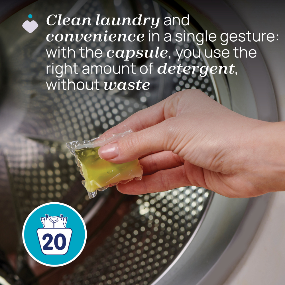 Chicco Sensitive 20 capsule - detergent hipoalergenic bebelusi - imagine 2