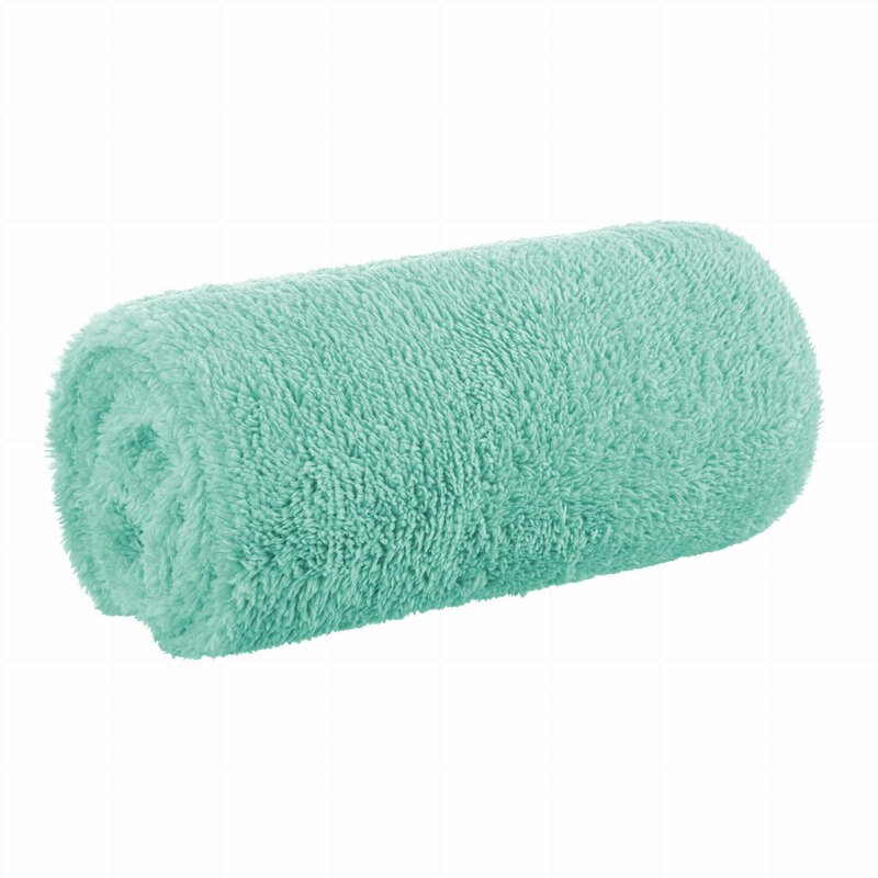 Paturică Pufoasă Fleece Bocioland, 80x100 cm, Mint
