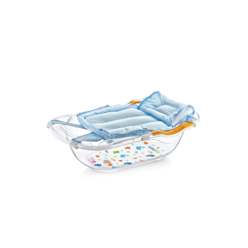 Hamac cadita BabyJem Blue - Baie sigura pentru bebelus