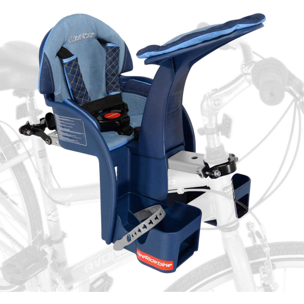 Scaun bicicletă WeeRide SafeFront Deluxe + Cască - imagine 3