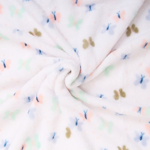 Paturica Fleece Bebe Fluturași Mother's Choice