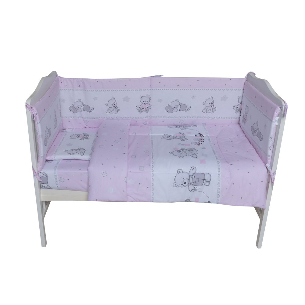 Lenjerie Patut BearsToys Roz Bebe Royal - Comfort