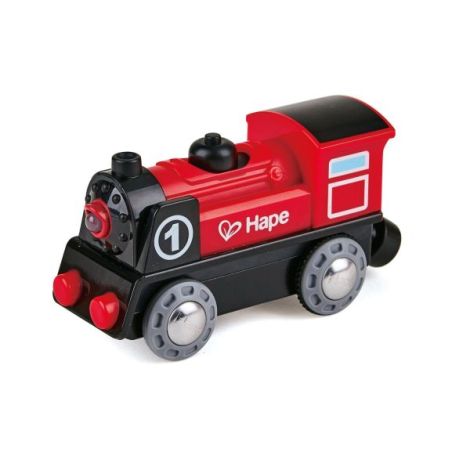 Locomotiva Hape cu Baterii - Lumină și Sunet - imagine 4