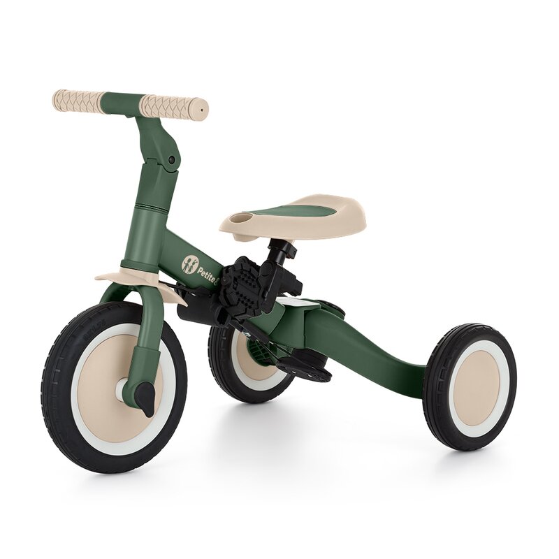 Tricicleta Petite&Mars Turbo 5 în 1, Verde