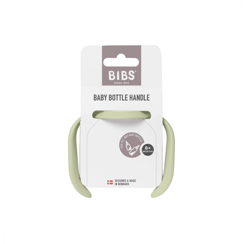 Mâner Bibs Sage pentru biberon - prindere ușoară - imagine 2