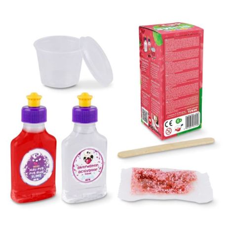 Tuban DIY Slime Căpșuni - Kit Experimente - imagine 3