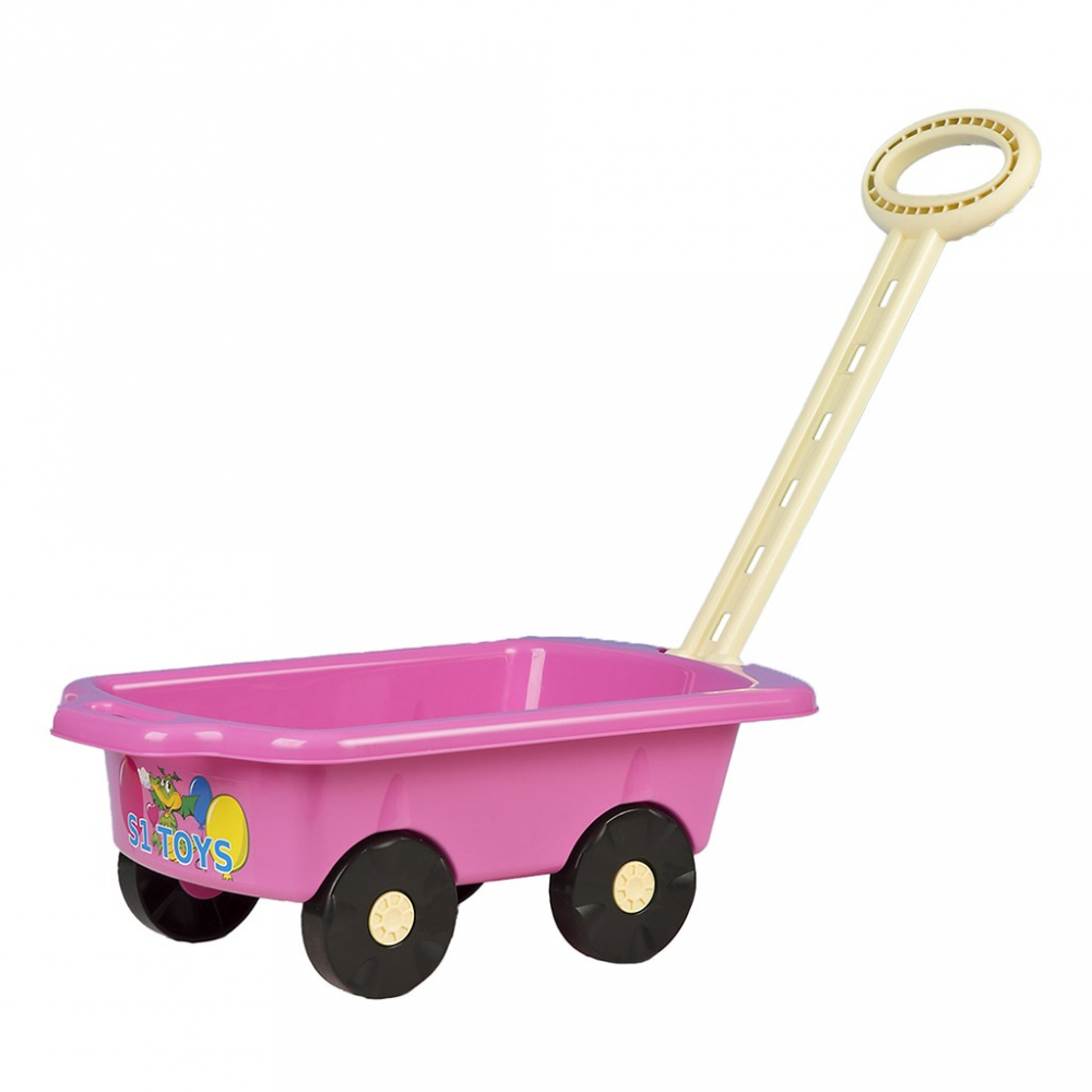 Carucior copii Bayo Pink - Transport Jucarii Gradina - imagine 3