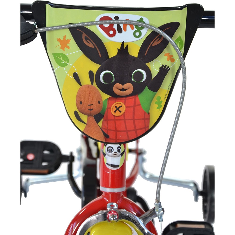 Bicicleta Dino Bikes Bing 12 inch cu Roti Ajutatoare - imagine 11