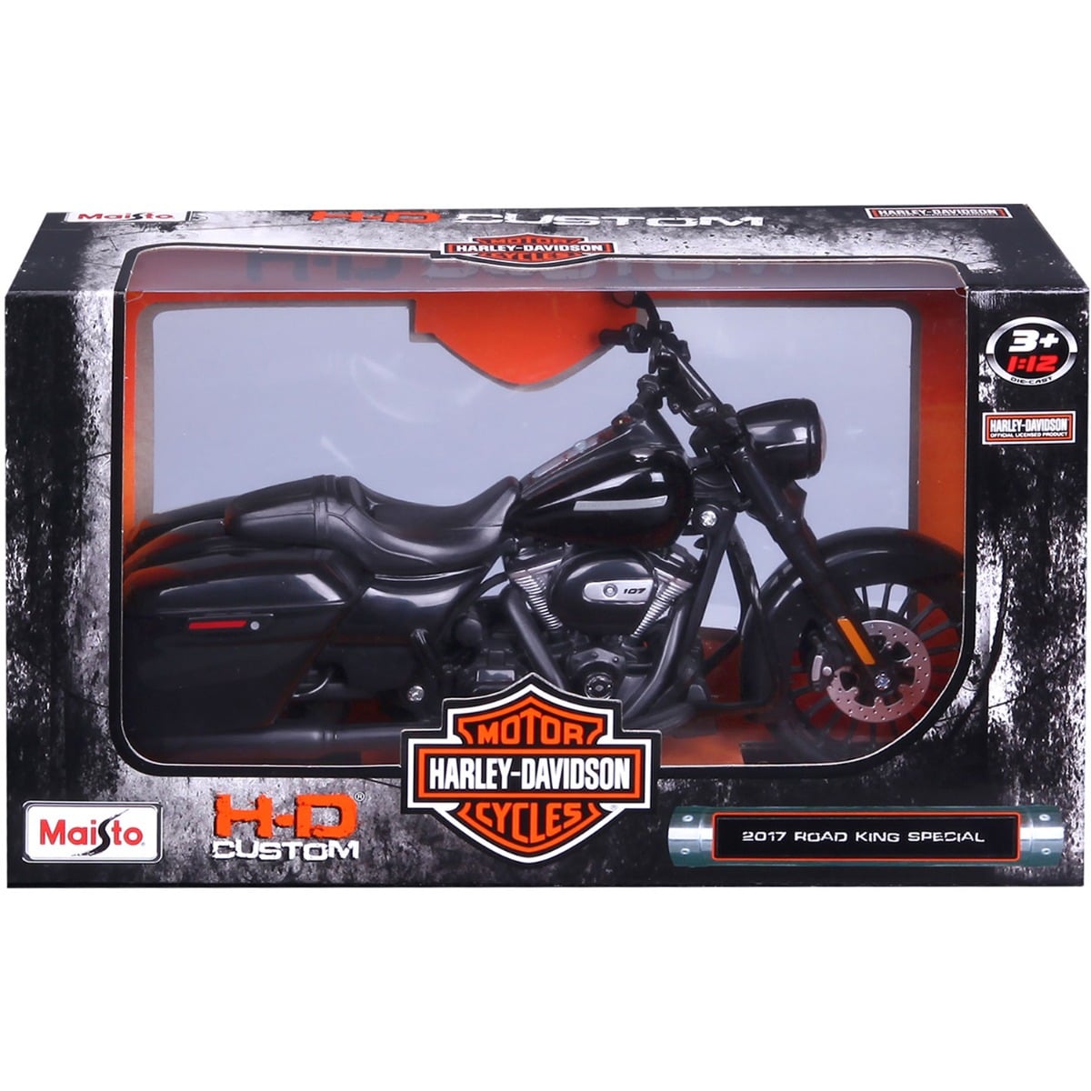 Motocicleta Maisto Harley-Davidson 1:12