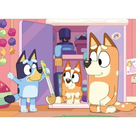 Puzzle Colorat Bluey Lisciani 60 Piese - imagine 2