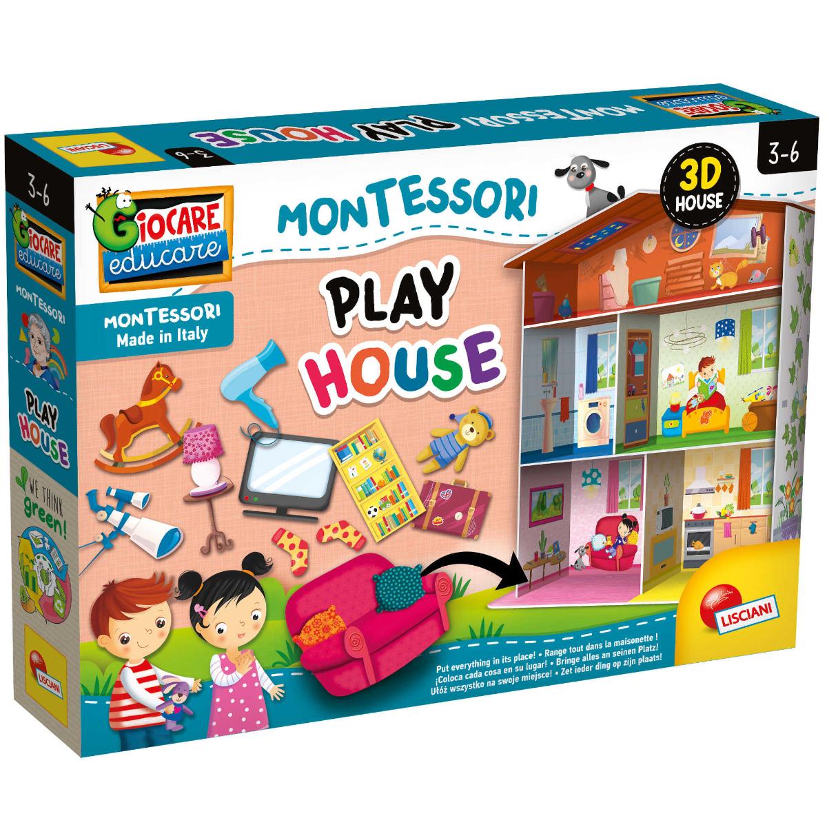 Joc Educativ Lisciani Montessori - Casuta pentru Joaca