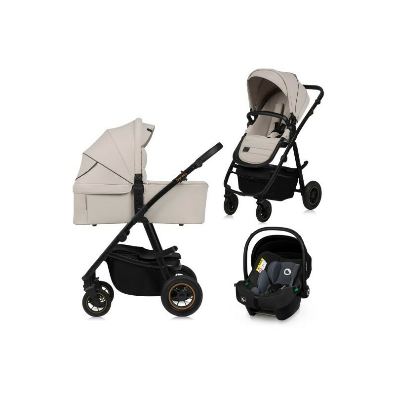 Lionelo Amber Plus 3 in 1 - Carucior Premium Anotimpuri