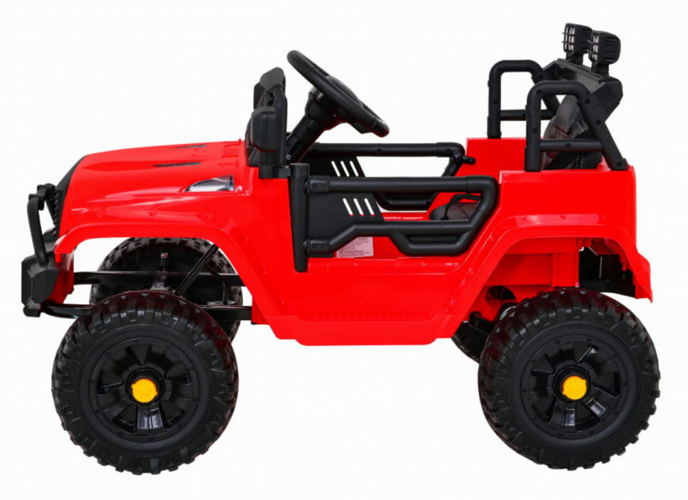 Novokids Dark Knight Jeep PRO 12V Rosu - imagine 2