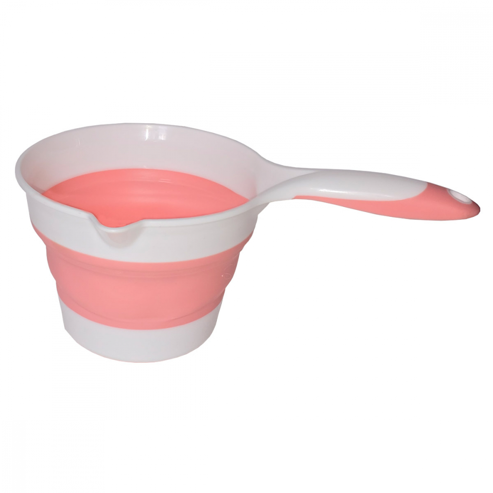 Cadita Pliabila KidsCare Roz cu Accesorii - imagine 4